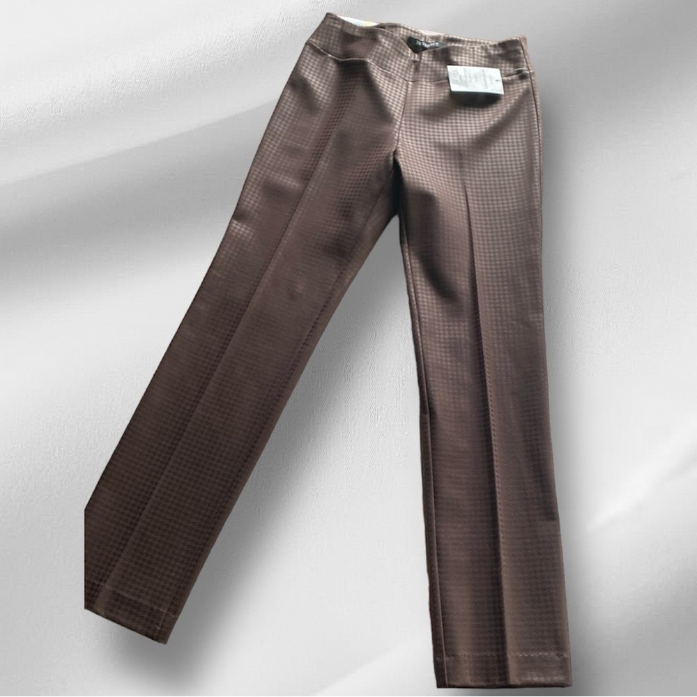Insight coffee houndstooth pull on pants size 8